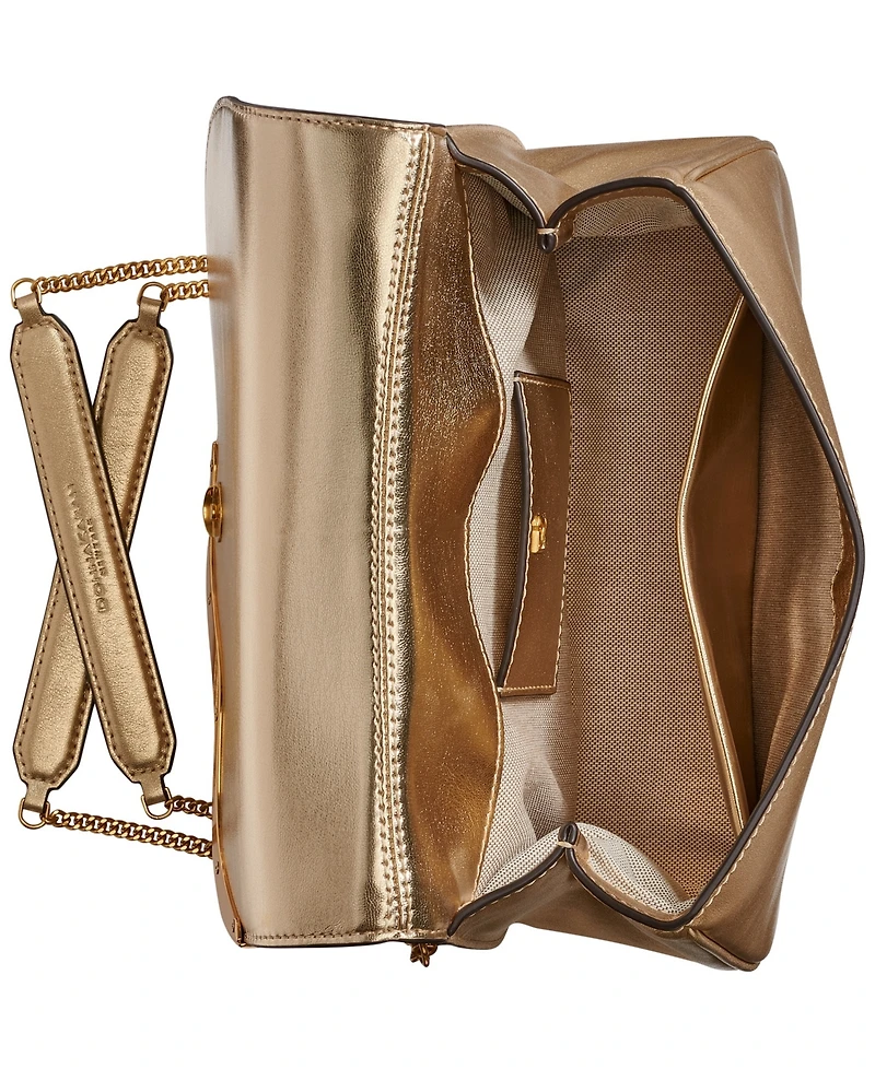 Donna Karan New York Malverne Metallic Crossbody Bag