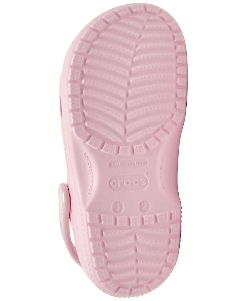 Crocs Little Girls Unicorn Classic Clogs from Finish Line