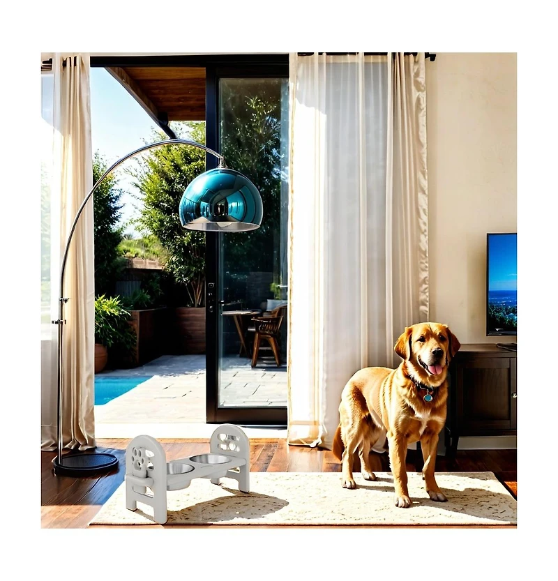 Aostirmotor Space-Saving Collapsible Dog Bowl Lightweight Durable & Perfect for Hiking Travel