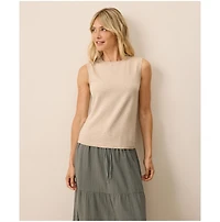 Pact Women's Organic Cotton Classic Fine Knit Shell