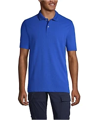 Lands' End Men's Short Sleeve Basic Mesh Polo Shirt