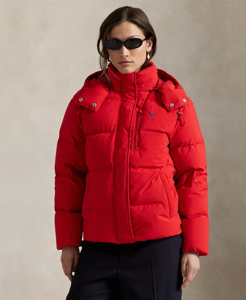 Polo Ralph Lauren Women's Quilted Hooded Down Jacket