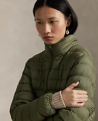 Polo Ralph Lauren Women's Water-Resistant Packable Hooded Jacket