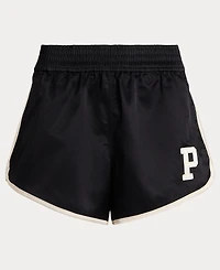 Polo Ralph Lauren Women's Elastic Waist Logo Detail Shorts