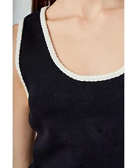 endless rose Women's Braided knit Top