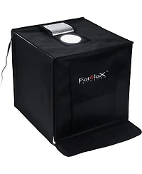Fotodiox Pro 16x16" Led Studio-in-a-Box for Table Top Photography, Includes Folding Light Tent, Integrated Led Lights and 3 Backdrops