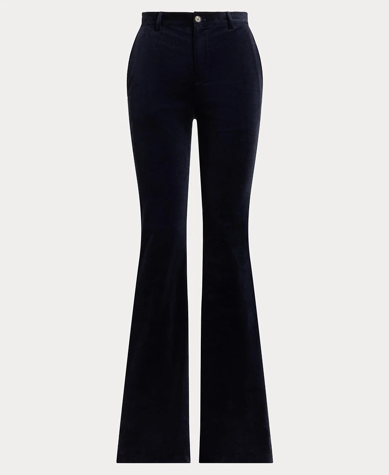 Lauren Ralph Women's High Rise Corduroy Flare Pants