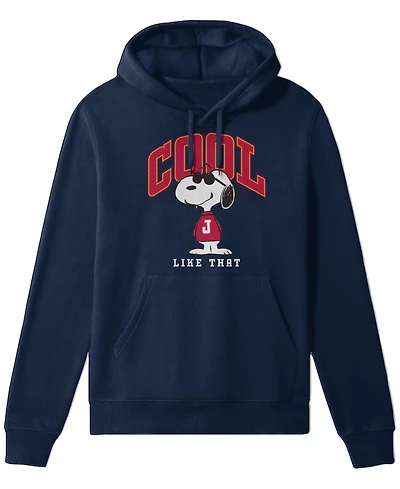 Hybrid Men's Joe Cool Like That Peanuts Long Sleeve Hoodie