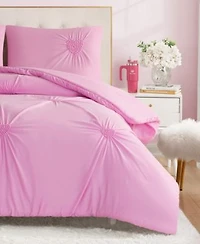 Juicy Couture Amora Gathered Heart Comforter Set
