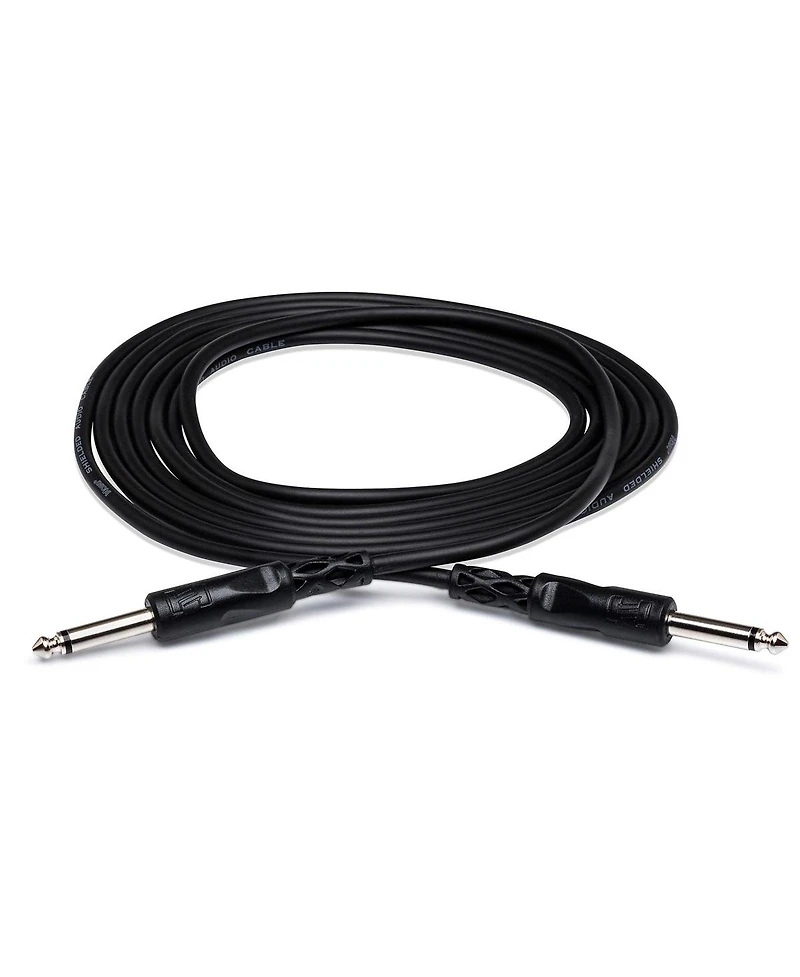 Hosa Technology 1' 1/4" Male Phone to 1/4" Male Phone Audio Interconnect Cable