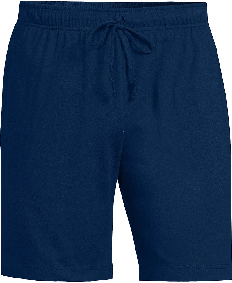 Lands' End Men's Big Knit Jersey Pajama Shorts