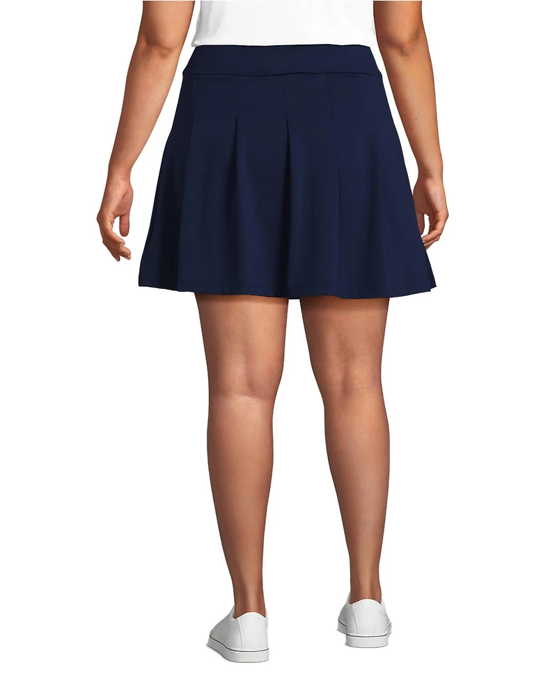 Lands' End Plus Size Active High Impact High Rise Skort