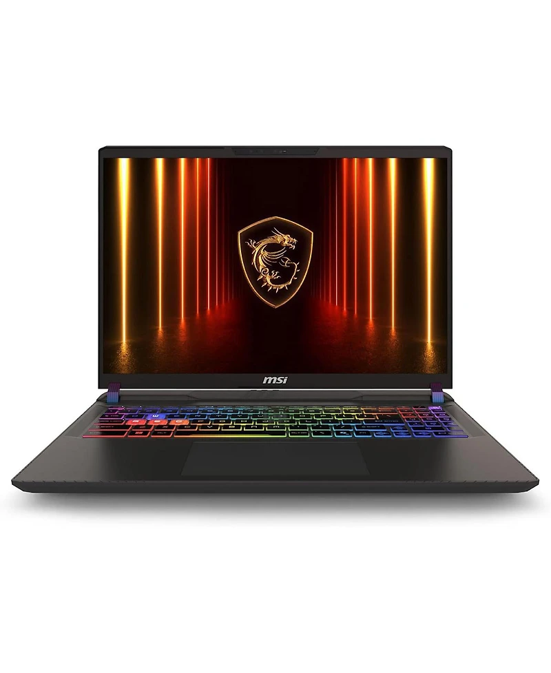 Msi Vector 16 Hx Ai A2XWHG-060US 16" Wqxga 240Hz Gaming Laptop, Intel Core Ultra 9 275HX 2.7GHz, 32GB Ram, 2TB Ssd, Nvidia GeForce Rtx 5070 Ti 12GB, W