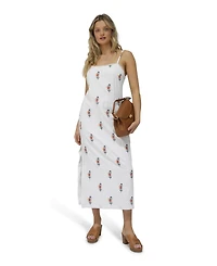 Belle & Bloom She Blooms Floral Midi Dress