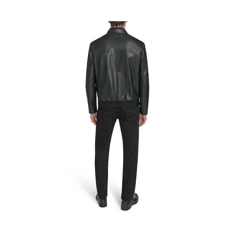Andrew Marc Black Label Men's Weston Leather Jacket