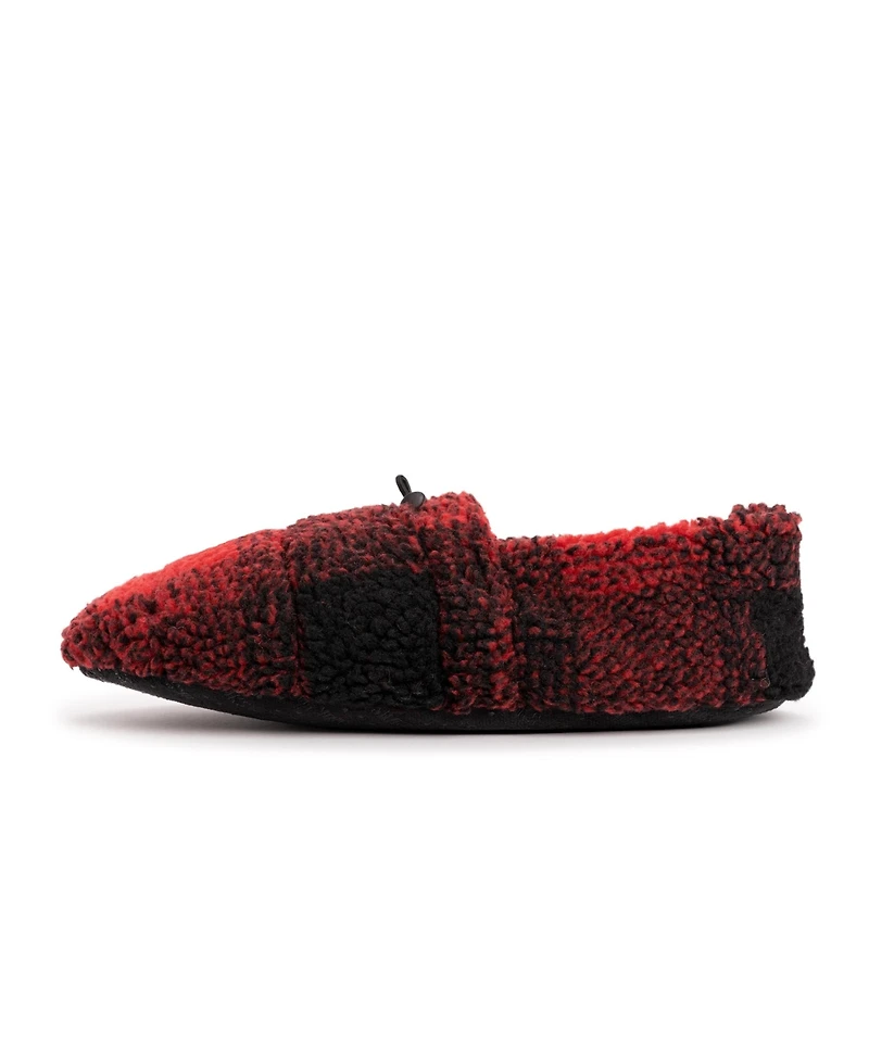 Muk Luks Men's Quilted Sherpa Toggle Bootie