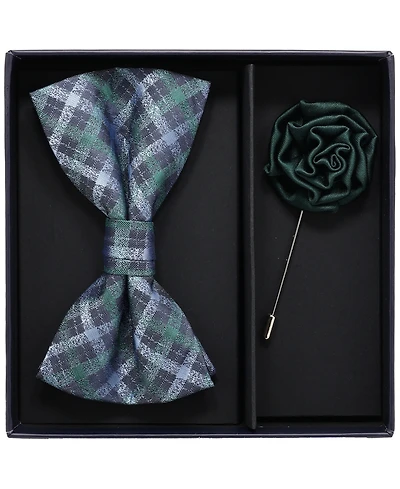 Ben Sherman Men's 2-Piece Bow Tie and Lapel Pin Box Set