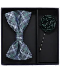 Ben Sherman Men's 2-Piece Bow Tie and Lapel Pin Box Set