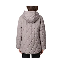 Bernardo Women's Relaxed Hooded Puffer
