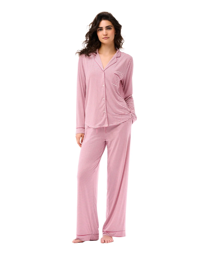 Gap Women's 2-Piece Long Sleeve Sleepwear Set