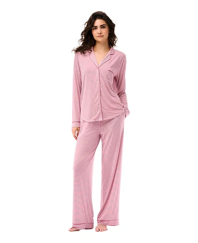 Gap Women's 2-Piece Long Sleeve Sleepwear Set