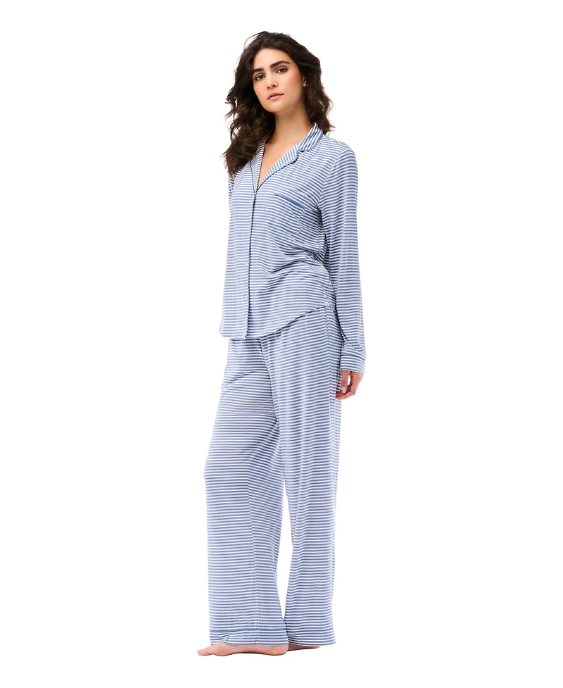 Gap Women's 2-Piece Long Sleeve Sleepwear Set