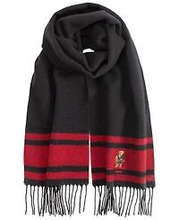 Polo Ralph Lauren Men's Woven Holiday Bear Scarf