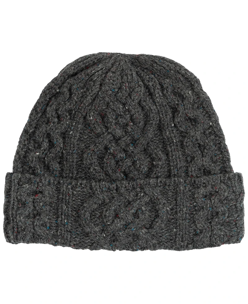 Polo Ralph Lauren Men's Tweed Cable Cuff Beanie