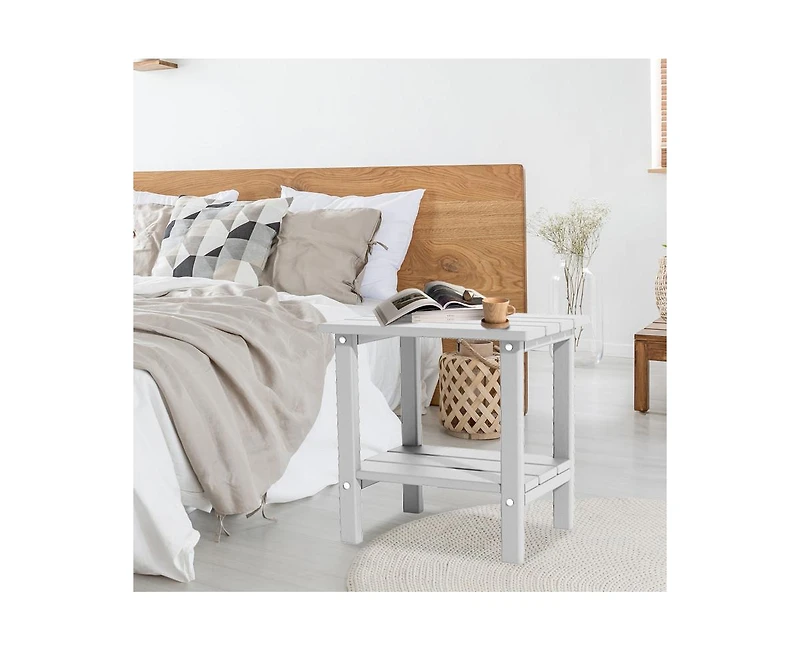 Decksplore Double-layer coffee table made of Hdpe