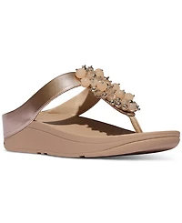 FitFlop Women's Fino Bauble-Bead Toe-Post Sandals