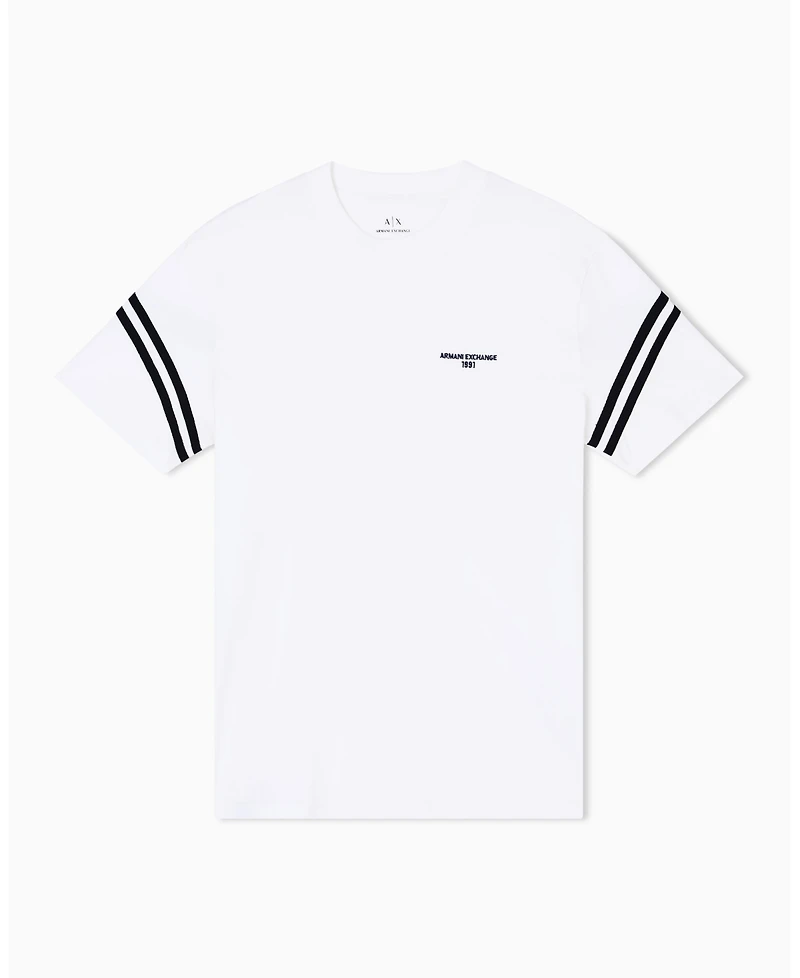 A|X Armani Exchange Men's Arm Band Wording T-Shirt