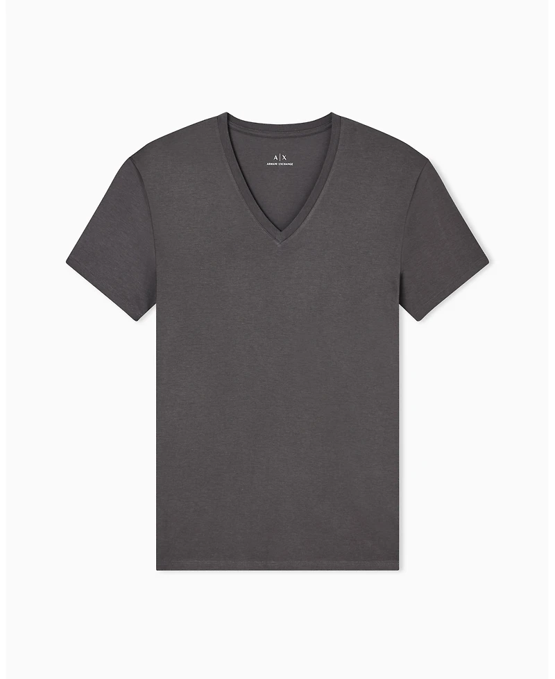 A|X Armani Exchange Men's Pima V-Neck T-Shirt