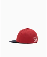 A|X Armani Exchange Men's Color Block Wording Cap