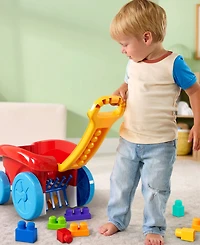 Mega Bloks First Builders Block Scooping Wagon, 21 Pieces