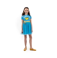 Dog Man Youth Girl Cosplay Dress With Tulle Skirt And 3D Ears Large (10/12)