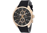 Technomarine Men's Tm- Ocean Quartz Black Dial Watch