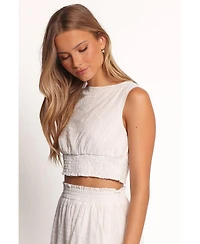 Petal and Pup Women's Kimora Top - White