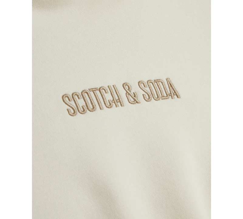 Scotch & Soda Men's Relaxed Fit Graphic Hoodie