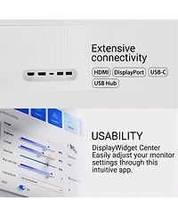 Asus VU34WCIP 34" 21:9 Uwqhd 100Hz Curved Usb-c Va Led Hdr Monitor, White