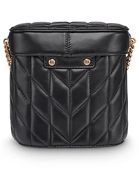 Karl Lagerfeld Paris Lafayette Leather Crossbody Bag