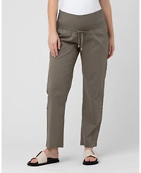 Ripe Maternity Maternity Comfortable Philly Cotton Pants in Moss Style