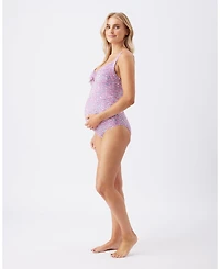 Ripe Maternity Skipper Tie Front One Piece