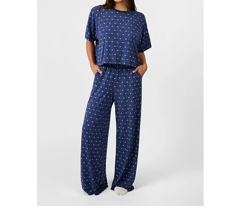 WeWoreWhat Women's Cropped Sleep Tee