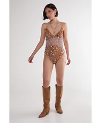 Nasty Gal Women's Star Embellished Tassel Booty Shorts