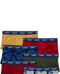 Carter's Little and Big Boys 7-Pack Construction-Themed Boxer Briefs
