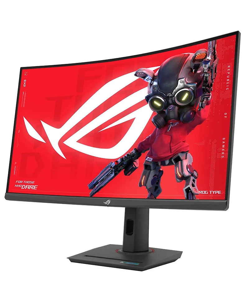 Asus Rog Strix XG32WCS 31.5" 16:9 Wqhd 180Hz Curved Fast Va Lcd Hdr Gaming Monitor