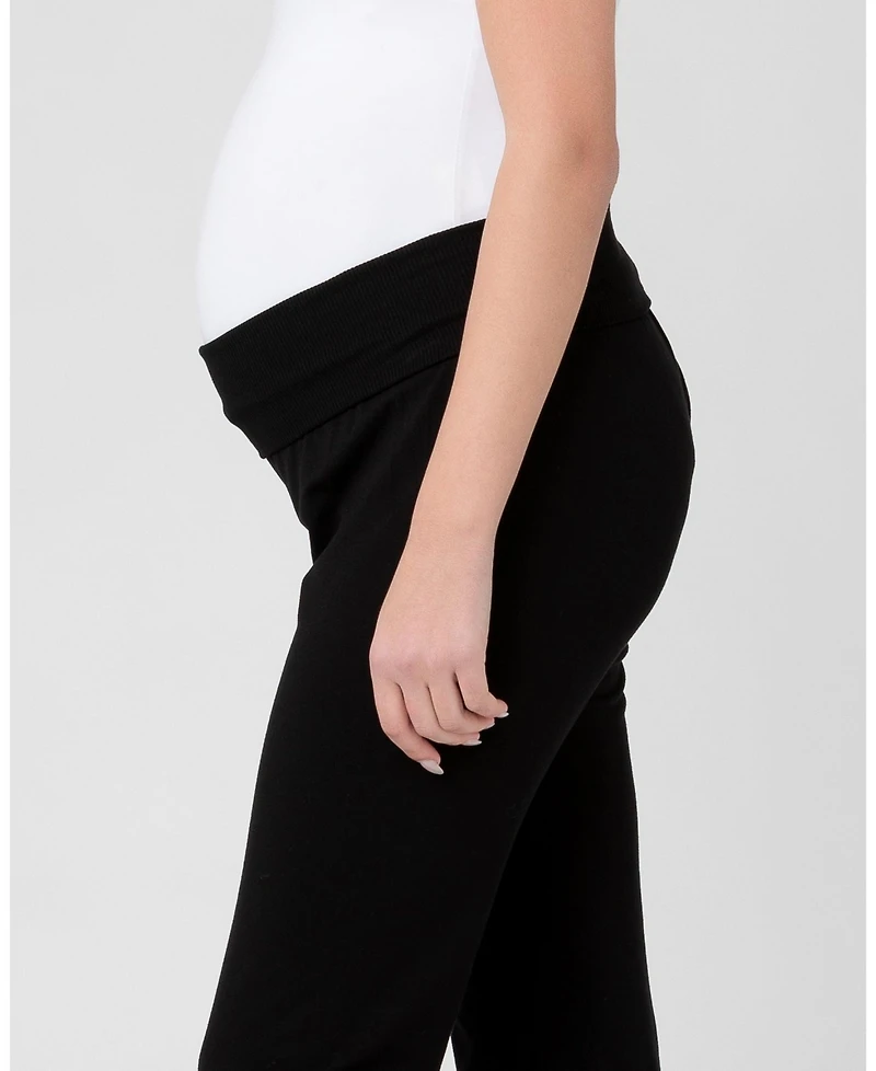 Ripe Maternity Comfy Black Jersey Lounge Pants for Women - Style