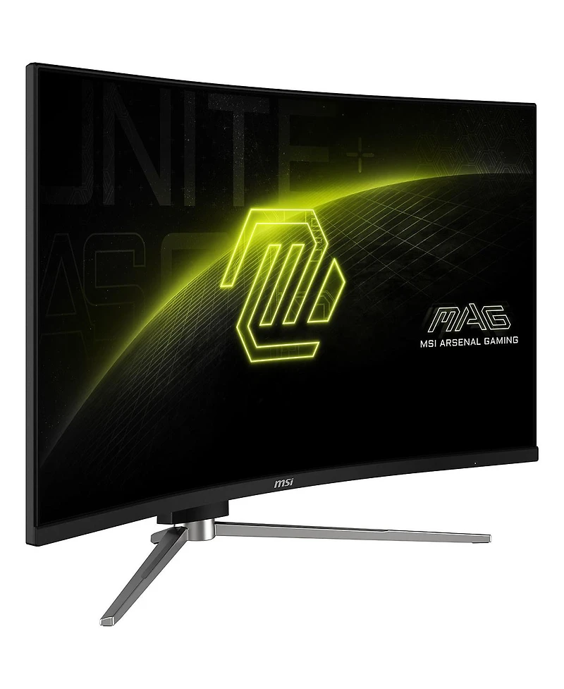 Msi Mag 325CQRXF E2 31.5" 16:9 Wqhd 240Hz Curved Va Lcd Hdr Gaming Monitor, Black