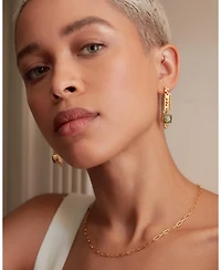 Ottoman Hands Shahrzad Labradorite Drop Earrings