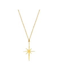 Ottoman Hands Gold Northern Star Necklace